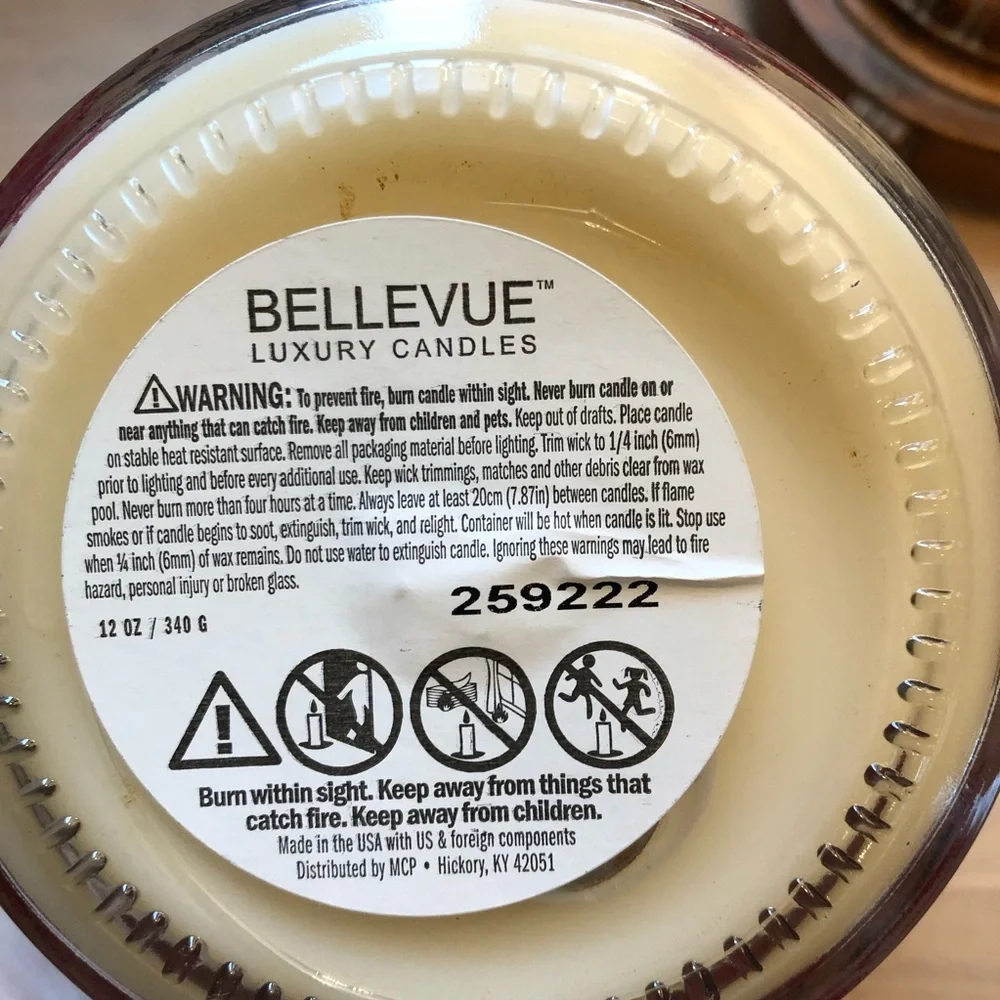 Bellevue Luxury Candle bellevue luxury